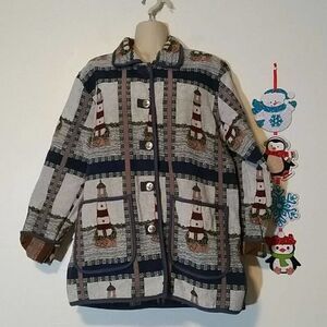 Woman's‎ Lighthouse blazer size M